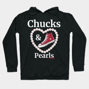 Chucks and Pearls 2021 Harris Biden Hoodie